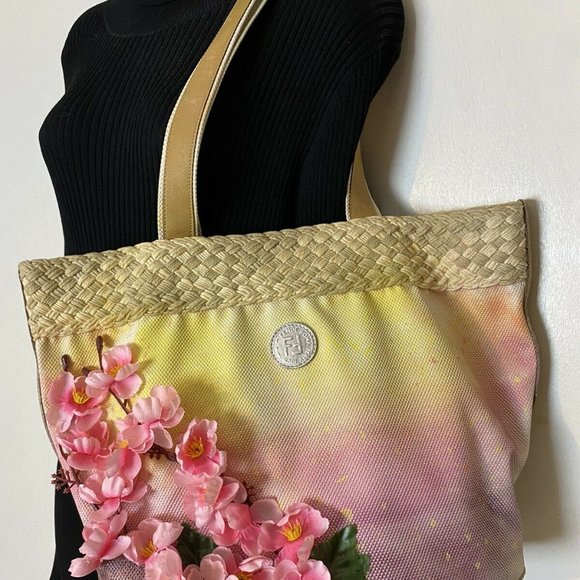 FENDI Vintage Customized large tote bag W/ Multi C - Picture 7 of 13